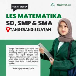 Les Matematika di Tangerang Selatan