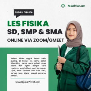 Les Privat Fisika Online untuk SD, SMP, SMA