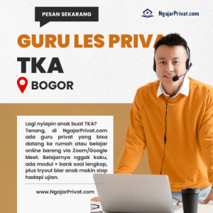 Guru Les Privat TKA di Bogor