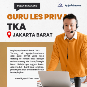 Guru Les Privat TKA di Jakarta Barat