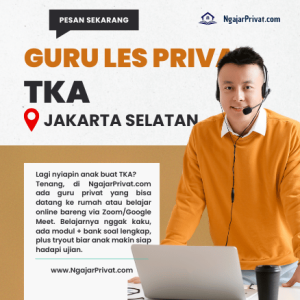Guru Les Privat TKA di Jakarta Selatan