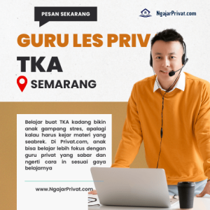 Guru Les Privat TKA di Semarang