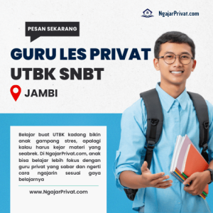Guru Les Privat UTBK SNBT di Jambi