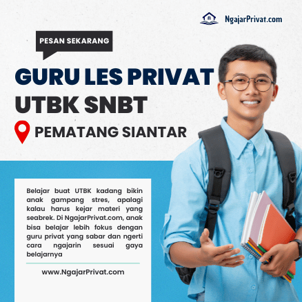 Guru Les Privat UTBK SNBT di Pematang Siantar – Siap Lolos Tes? Daftar Sekarang! 1 Guru Les Privat UTBK SNBT di Pematang Siantar