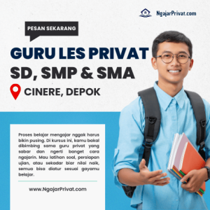 Guru Les Privat di Cinere, Depok