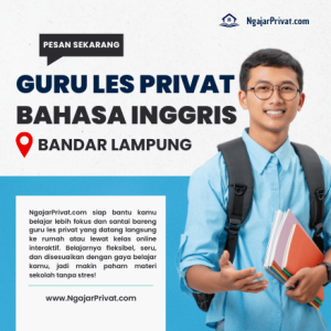 Guru Les Privat Bahasa Inggris di Bandar Lampung