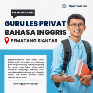 Guru Les Privat Bahasa Inggris di Pematang Siantar