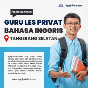Guru Les Privat Bahasa Inggris di Tangerang Selatan