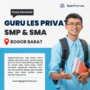Guru Les Privat di Bogor Barat