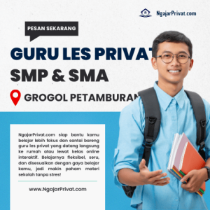 Guru Les Privat di Grogol Petamburan, Jakarta Barat