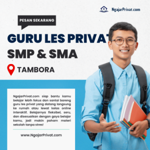 Guru Les Privat di Tambora, Jakarta Barat