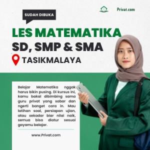 Les Matematika di Tasikmalaya untuk SD, SMP, SMA dengan Tutor Terbaik di NgajarPrivat.com 3 Les Matematika di Tasikmalaya