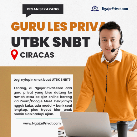Cari Guru Les Privat UTBK SNBT di Ciracas, Jakarta Timur? Langsung Daftar di NgajarPrivat.com Aja 1 Guru Les Privat UTBK SNBT di Ciracas, Jakarta Timur