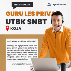 Guru Les Privat UTBK SNBT di Koja, Jakarta Utara