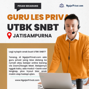 Cari Guru Les Privat UTBK SNBT di Jatisampurna, Bekasi? Langsung Daftar di NgajarPrivat.com Aja