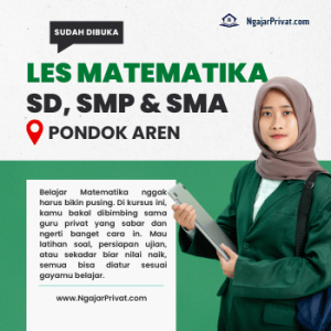 Les Matematika di Pondok Aren, Tangerang Selatan