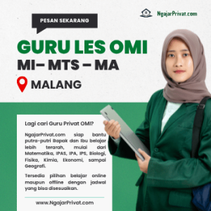 Guru Les Privat OMI di Malang
