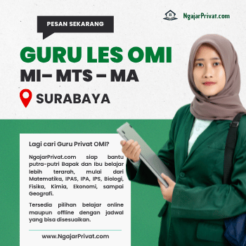Les Privat OMI di Surabaya Bersama Tutor Terbaik: Eksklusif dari NgajarPrivat.com! 1 Guru Privat OMI di Surabaya