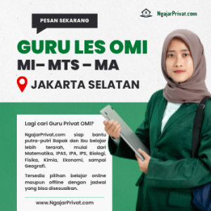 Guru Les Privat OMI di Jakarta Selatan